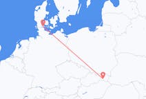 Flights from Košice in Slovakia to Sønderborg in Denmark