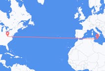 Flyrejser fra Hamilton, Canada til Malta, Canada