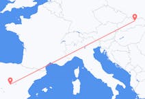 Flyg från Poprad, Slovakien till Madrid, Spanien