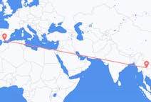 Flyrejser fra Nan-provinsen, Thailand til Málaga, Spanien