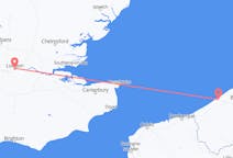 Fly fra Ostend til London