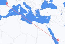 Flights from Jizan, Saudi Arabia to Biarritz, France