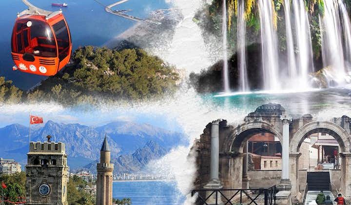 Antalya Stadtrundfahrt mit Seilbahn und Wasserfällen