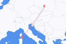 Flyreiser fra Olbia, Italia til Katowice, Polen