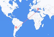 Flyrejser fra Córdoba, Argentina til Izmir, Tyrkiet