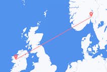 Flyg från Knock, Irland till Oslo, Norge