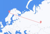 Flights from Tomsk, Russia to Bodø, Norway