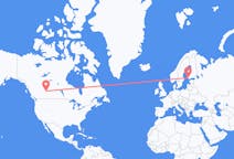 加拿大出发地 埃德蒙顿飞往加拿大目的地 图尔库的航班
