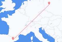 Flights from Lleida, Spain to Poznań, Poland