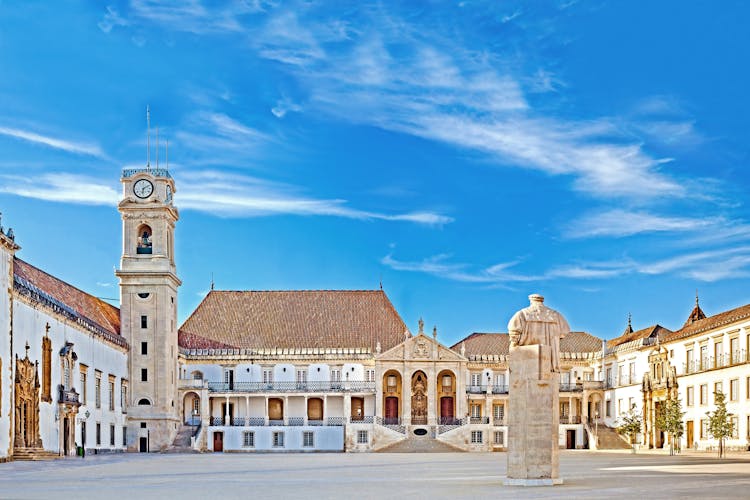 Photo of Coimbra university in Portugal.