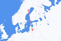 Loty z Kowno, Litwa z Umeå, Szwecja