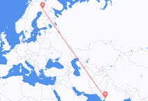 Flights from Vadodara, India to Rovaniemi, Finland