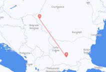 Vluchten van Plovdiv, Bulgarije naar Timișoara, Roemenië