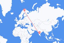 Flights from Bengaluru, India to Kittilä, Finland