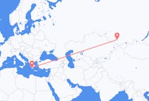 Flights from Gorno-Altaysk, Russia to Kalamata, Greece