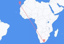 Vols de Port Elizabeth, Afrique du Sud pour Ténérife, Espagne