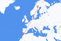 Flights from Casablanca, Morocco to Lycksele, Sweden