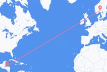出发地 洪都拉斯出发地 科克森孔目的地 挪威奥斯陆的航班