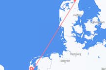 Vuelos de Aalborg, Dinamarca a Ámsterdam, Países Bajos