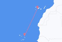 Flyg från Sal, Kap Verde till San Sebastián de la Gomera