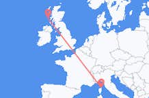 Flights from Tiree, the United Kingdom to Bastia, France