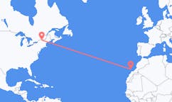 来自美国出发地 普拉茨堡 (纽约州)目的地 西班牙兰萨罗特岛的航班