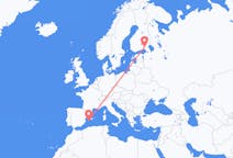 Flights from Lappeenranta, Finland to Ibiza, Spain