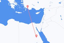 Flyg från Luxor, Egypten till Dalaman, Turkiet
