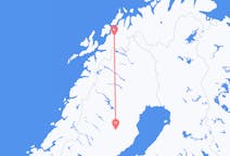 Flights from Andselv, Norway to Lycksele, Sweden
