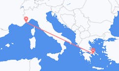 Flyg från Monaco, Monaco till Aten, Grekland