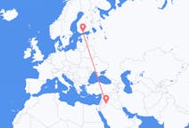 Flights from Turaif, Saudi Arabia to Helsinki, Finland