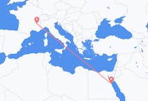 Flyrejser fra Hurghada, Egypten til Grenoble, Egypten