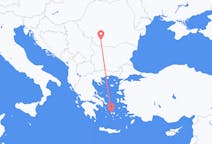 Flights from Parikia, Greece to Craiova, Romania