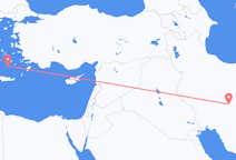Flights from Isfahan to Santorini