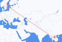 Flights from Buriram Province, Thailand to Stockholm, Sweden