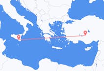 Flights from Comiso, Italy to Konya, Turkey