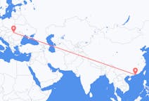 เที่ยวบิน จากฮ่องกง, เขตปกครองพิเศษฮ่องกงแห่งสาธารณรัฐประชาชนจีน ไปยัง ซาตูมาเร, โรมาเนีย