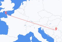 出发地 根西岛出发地 奧爾德尼島目的地 塞尔维亚贝尔格莱德的航班