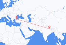 Flyreiser fra Bharatpur, Nepal til Istanbul, Tyrkia