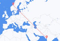 Flights from Surat, India to Trondheim, Norway
