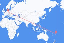 Flyrejser fra Labasa, Fiji til Leipzig, Tyskland