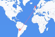 Flights from San Miguel de Tucumán, Argentina to Durham, England, the United Kingdom