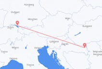 Flights from Osijek, Croatia to Friedrichshafen, Germany