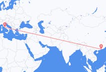 Flyg från Shenzhen till Rom