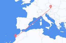 Flyg från Essaouira, Marocko till Vienna, Österrike