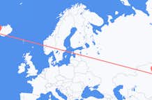 카자흐스탄 누르술탄발 아이슬란드 레이캬비크행 항공편
