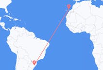 Flyreiser fra Caxias do Sul, Brasil til Lanzarote, Spania