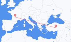 Loty z Brive-la-gaillarde, Francja do Nevşehiru, Turcja