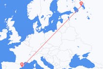 Flyg från Petrozavodsk till Barcelona