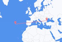 Flights from Horta, Azores, Portugal to Varna, Bulgaria